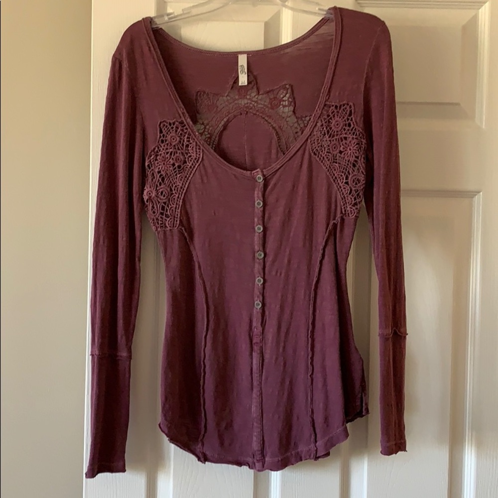 Plum colored Free people too
